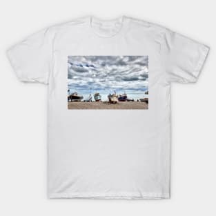 Beer Fishing Boats T-Shirt